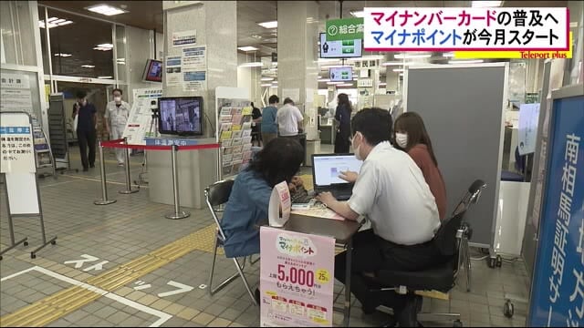 『マイナポイント』スタートで『マイナンバーカード』を持つ人が徐々に増加<福島県>