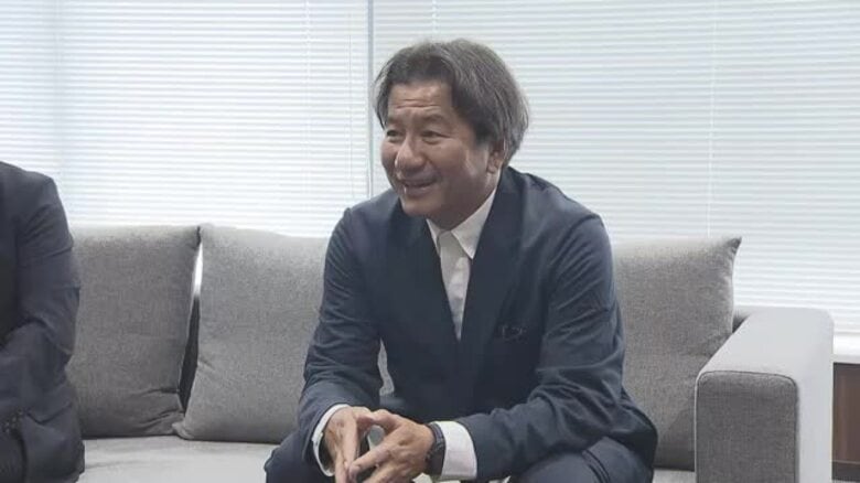 Ｊリーグの野々村チェアマンが岡山に　直撃！Ｊ１・ファジアーノの健闘とスタジアム問題どう見る？【岡山】｜FNNプライムオンライン