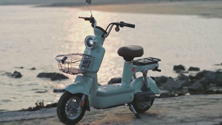 “二輪のBYD”中国「ヤディア」日本市場に参入…価格と手軽さで若年層取り込みへ 安全基準強化・整備体制の課題も|FNNプライムオンライン