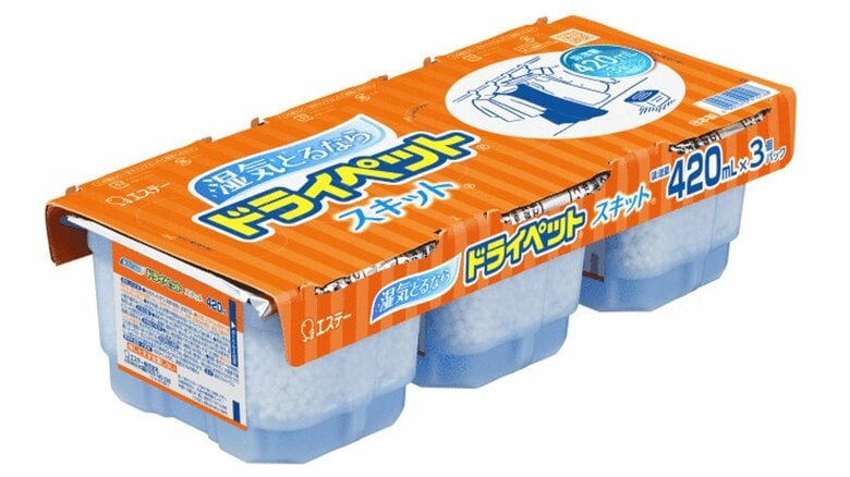 除湿剤の「紙のふた」は何のためにある？初代はプラスチック製だった？効果的な置き場所と合わせてエステーに聞いた｜FNNプライムオンライン