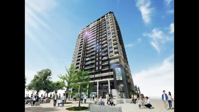 松山駅前に高層分譲マンション　ＪＲ四国などが再開発エリアに建設へ　２０２９年に完成予定【愛媛】｜FNNプライムオンライン