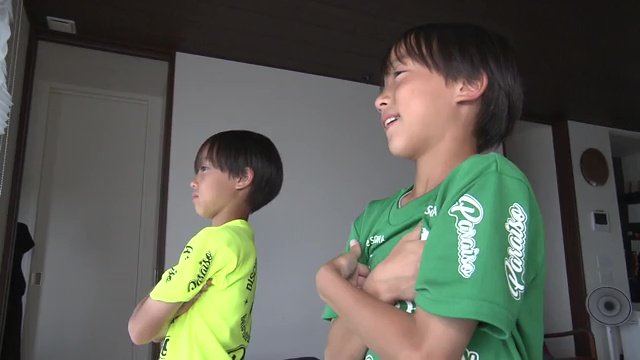 決めポーズも様になってきた