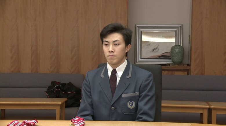 ジャンクションスポーツクラブ（秋田市）に所属する五十嵐明峰選手
