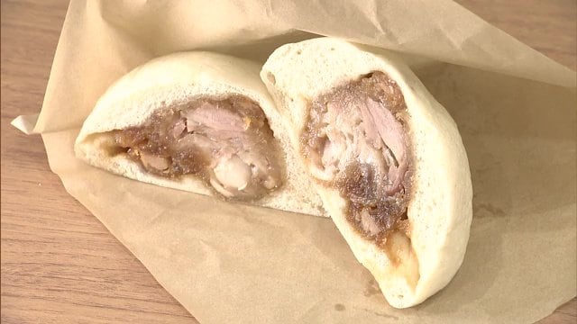 須賀川市の新ローカルパン「唐パン」（380円）