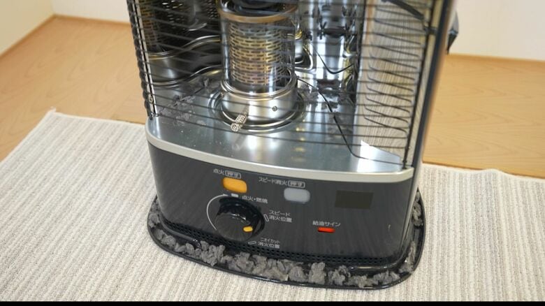 ストーブの使用前に、必ず点検を（提供:製品評価技術基盤機構nite）