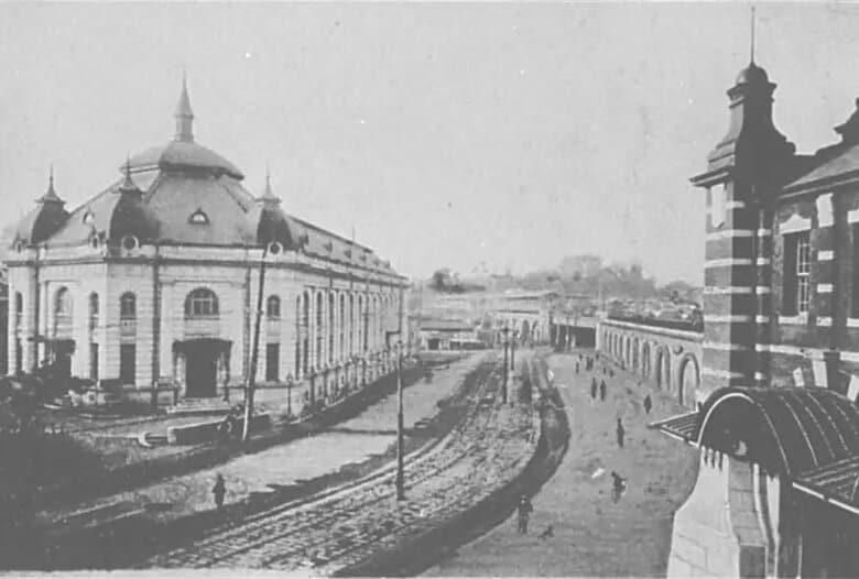 外神田遠望（国立国会図書館「錦絵と写真でめぐる日本の名所」より）