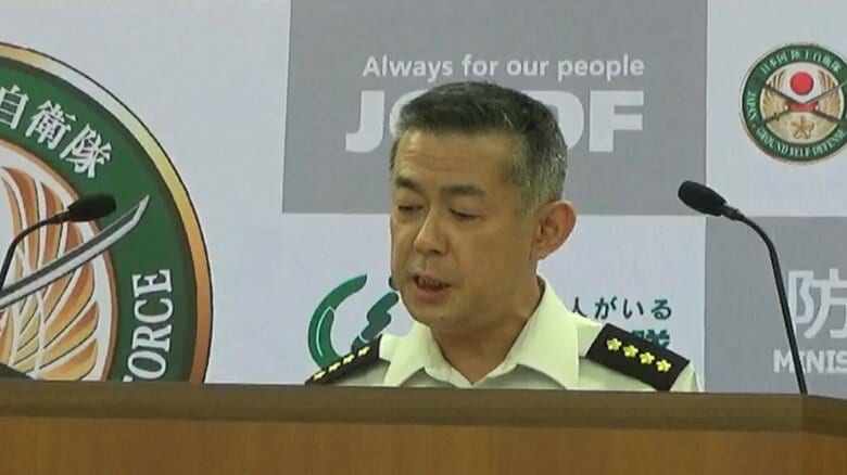 荒井正芳 陸上幕僚長（10月2日）