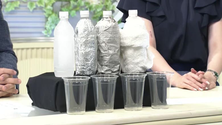 4種類のうちどれが一番溶けないと思う？