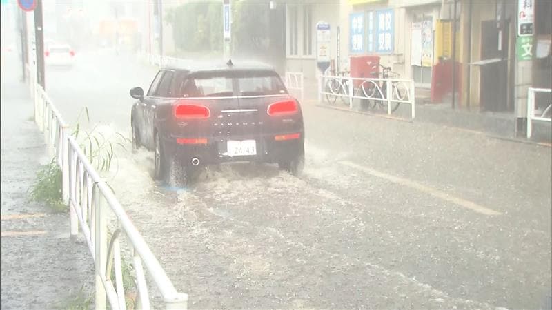 【速報】東京・神奈川に記録的短時間大雨情報…避難情報の確認を