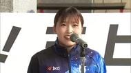 水泳飛込女子・三上紗也可選手　愛知・名古屋アジア大会へ県庁で壮行会 “職場”からエール（鳥取市）