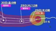 【台風情報】台風31号（インファ）29日に「猛烈な」勢力に→31日には勢力を少し弱め小笠原近海へ→11月2日には日本の南へ＜気象庁発表＞