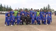 サッカー元日本代表レジェンド　華麗なプレー披露　一関市選抜と対戦　岩手県