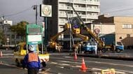 【速報】国道8号の福井市問屋団地口－米松の北進車線が通行止め　南四ツ居交差点付近で大型貨物車が単独事故　信号機が倒壊