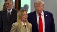 トランプ大統領がメローニ首相に反論「ファンでいてほしくない」