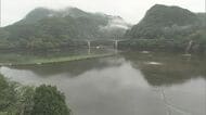 大分県中津市の山国川　取水制限解除　耶馬渓ダム貯水率が70％以上まで回復　
