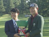 “驚異の飛ばし屋”が今季2勝目…『バンテリン東海クラシック』チャン・キムが優勝し賞金ランク1位に浮上