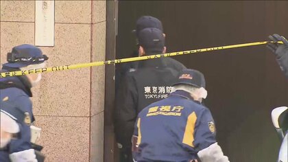 旧田中角栄邸「目白御殿」全焼…真紀子夫妻の立ち会いで実況見分はじまる　東京・文京区