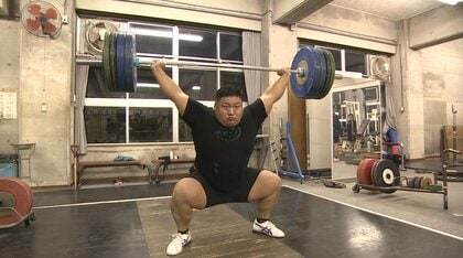 「世界最強になる」パリ五輪の切符は世界で10枚　16度の日本記録を更新　重量挙げ‟タンク村上”が狙う2つの夢