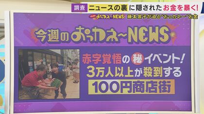 苦境の商店街に3～4万人を呼び込む秘策「100円商店街」　「3万円のジャケット」も100円で販売　発起人語る「最初は店側も『何したってあかん』と」　狙いは“まず知ってもらうこと”