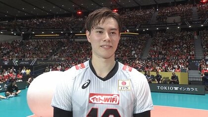 【髙橋藍・チュニジア戦後インタビュー】まだまだできる、もっと良いプレーが出せるようギアをアップ【パリ五輪予選/W杯バレー】