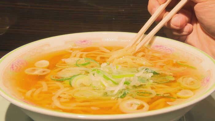 「中華そば 三昧軒 長野権堂店」のかけ中華（500円）