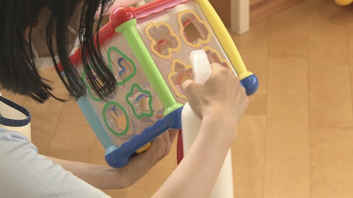 「次亜塩素酸ナトリウム」で消毒