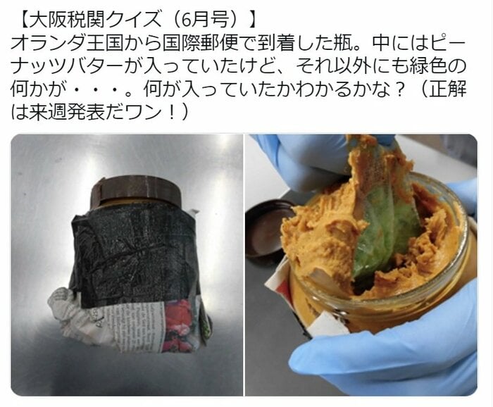 2021年の「大阪税関クイズ(6月号)」