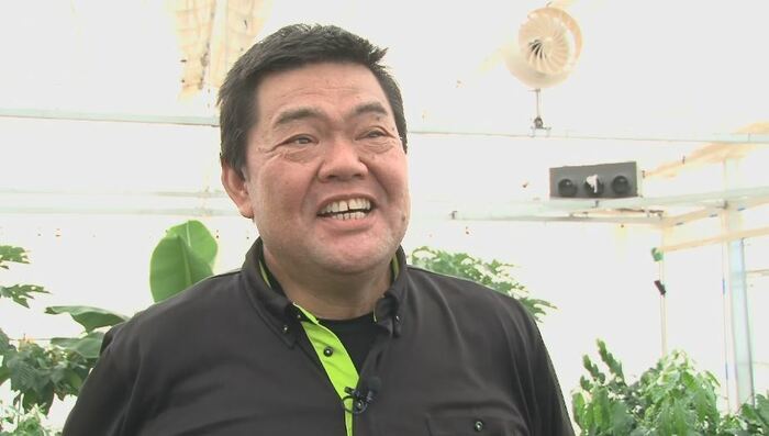 コーヒー栽培専従の社員・竹内仁士さん