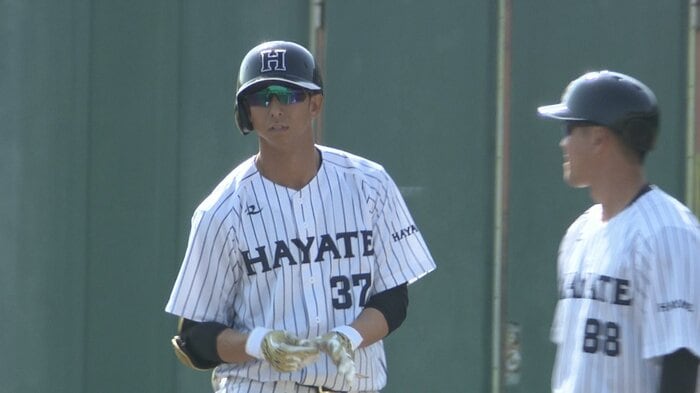 タイムリーを放った福田秀(3月17日)
