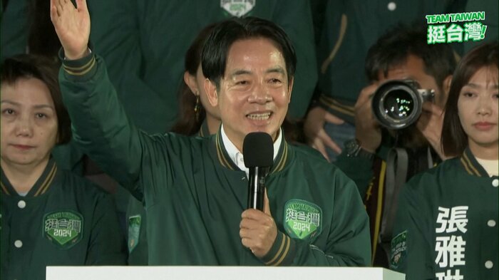 台湾新総統に選ばれた頼清徳氏