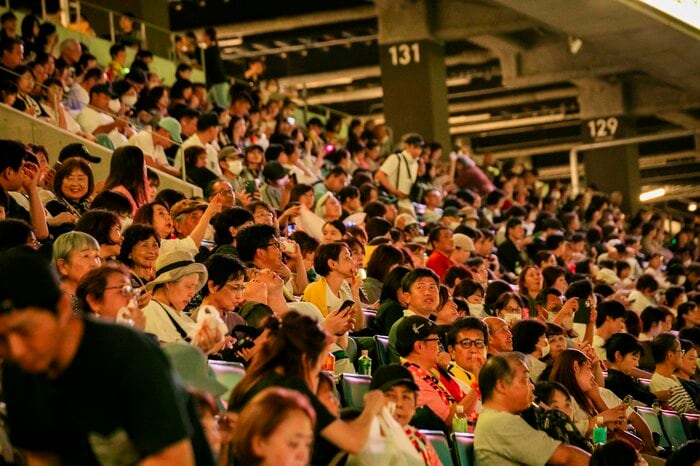 4000人が集まった会場(©長崎スタジアムシティ)