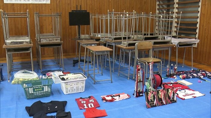 被告の自宅から押収した品(静岡中央警察署)