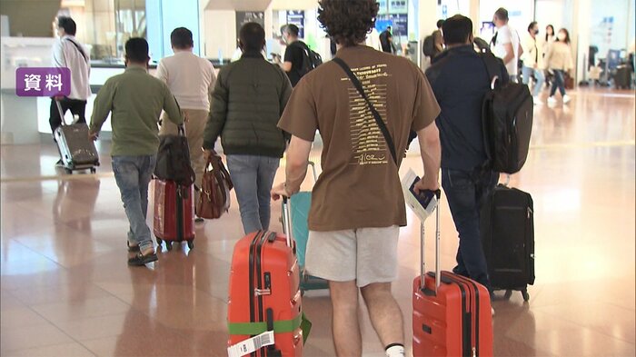 インバウンドの回復がけん引
