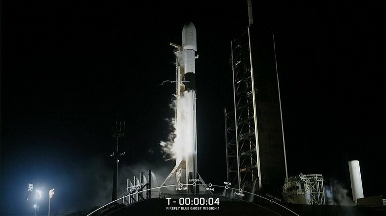 スペースXのロケット残骸、時速8690キロで月面に衝突か　深さ4ｍのクレーターできたか｜FNNプライムオンライン