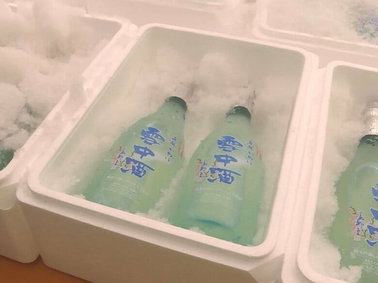 例年以上にまろやかでフルーティー…『雪中酒』の出荷始まる 冬に仕込んだ生酒を雪の力で約4カ月かけ熟成｜FNNプライムオンライン