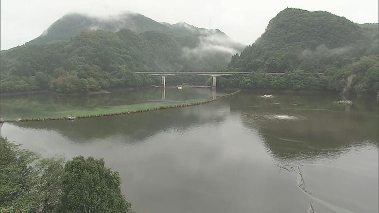 大分県中津市の山国川　取水制限解除　耶馬渓ダム貯水率が70％以上まで回復　｜FNNプライムオンライン