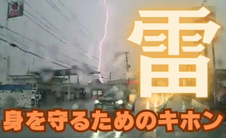 ひと月に９０万回以上の落雷！夏は雷の季節　身を守るためには【知っておきたい！気象・防災のキホン】｜FNNプライムオンライン