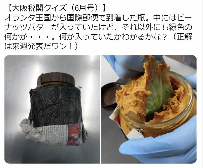 2021年の「大阪税関クイズ(6月号)」