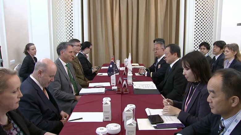 日豪防衛相会談