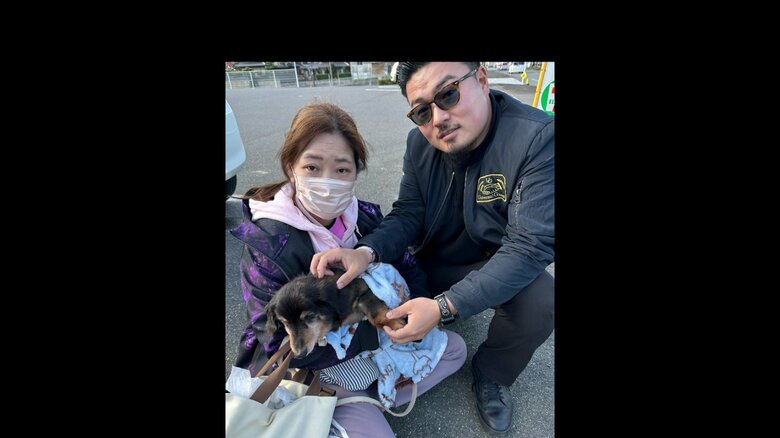 田崎さんは2年前にヴィッキーを迎え入れた