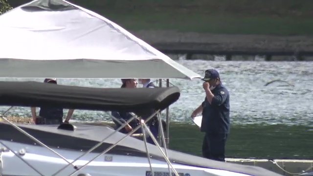 事故が起きた猪苗代湖（福島県会津若松市）