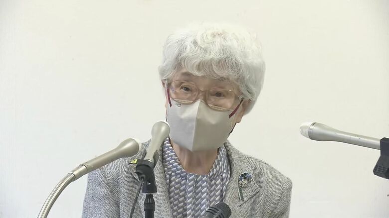 横田めぐみさんの母・早紀江さん
