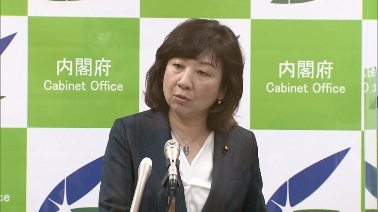 野田聖子こども政策担当相は、歯止めの効かない少子化に強い危機感を示した。