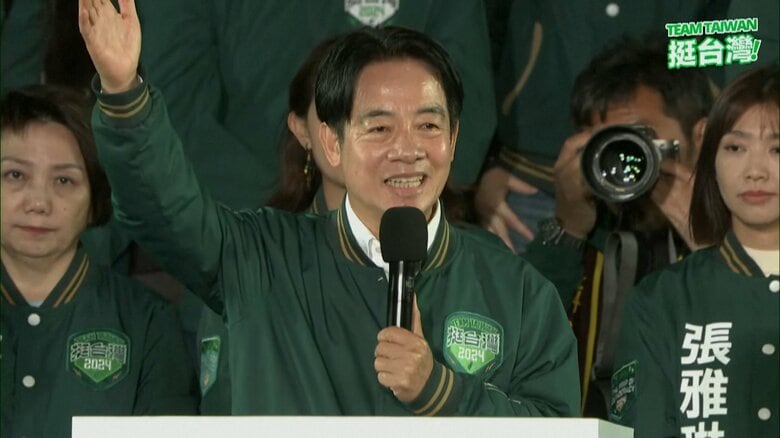 台湾新総統に選ばれた頼清徳氏