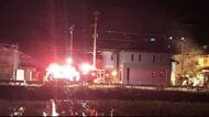 越前市で木造2階建て住宅1棟が全焼　住人の高齢女性は逃げ出して無事　福井