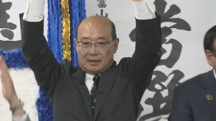 【開票結果】黒部市長選は新人の上坂展弘さん(64)が初当選　「いまの時代に対応した黒部になるよう」