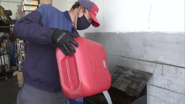 灯油の処分を行うガソリンスタンドもある