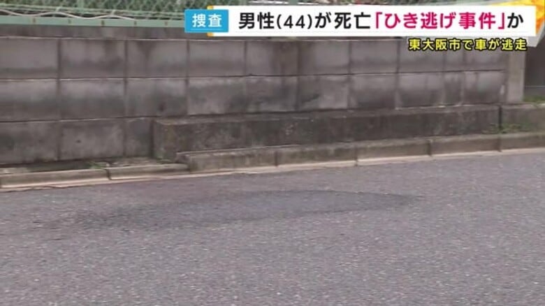 東大阪市の死亡ひき逃げ事件　48歳の男を逮捕　「岩か何かに乗り上げたと思った」と容疑を否認｜FNNプライムオンライン