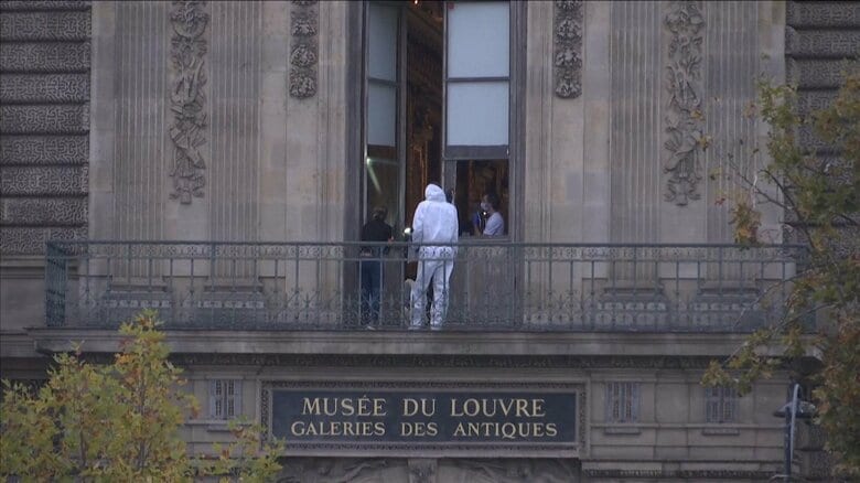 ルーブル美術館強盗事件、新たに4人拘束　宝飾品は見つからず｜FNNプライムオンライン