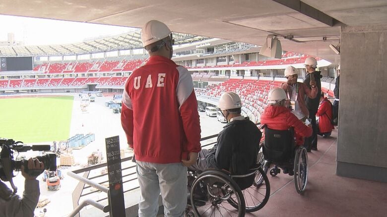 「世界の中でも素晴らしい」アジアパラ競技大会のメイン会場を30カ国の代表者らが視察 名古屋の瑞穂公園陸上競技場|FNNプライムオンライン